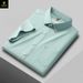 Paisenlong 2025 Summer New Collection 100% Cotton Color Blocked Pocket Short Sleeved Men's Shirt Fe6_viptrois.com