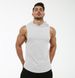 Pure Cross-Border Men's Fitness Sports Stretchy Hooded Sleeveless Round Hem Sweatshirt One-Piece Dropshipping_viptrois.com