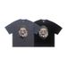American Street Style 300g Washed Vintage Summer New Loose Short Sleeve Unisex Top_viptrois.com