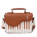 Women's Bags Fashionable Small Square Bags New Piano Note PU Shoulder Bags Messenger Bags Sweet Handbags_viptrois.com