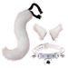 Halloween costume tail costume fox ear clip_viptrois.com