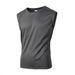 Men's Clothing Knitted Mesh Fitness Sports Slim Vest Running Vertical Striped Vest_viptrois.com