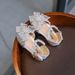 Children's Pearl Princess Shoes 2023 Summer New Children's Baby Toe Sandals Girls Butterfly Dance Shoes Wholesale_viptrois.com