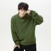 Men’s Mohair Cable Knit Sweater - Retro Crewneck Pullover In Rich Colors (M/L/XL/XXL/XXXL)_viptrois.com