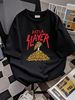 NEW Pizza Funny Italian Food Lovers Skeleton Hand T Shirt S 3XL Stylish Unisex Comfortable Casual Slightly Designer Clothes Fashion Summer_viptrois.com