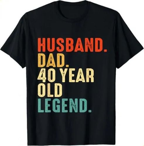 T-shirthusband Dad 40 Year 2026 Legend 1984 40th Birthday Father__viptrois.com