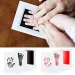 Newborn Baby DIY Hand And Footprint Kit Ink Pads Photo Frame Handprint Toddlers Souvenir Accessories Safe Clean Baby Shower Gift_viptrois.com