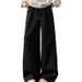 Men's Clothing Wide Leg Sweatpants Heavyweight Sports Pants Casual Trousers Loose Straight Pants_viptrois.com