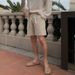 Men's Clothing Linen Casual Shorts Men's Korean Style Trendy Straight Pants Summer Thin Loose Five Point Beach Pants_viptrois.com