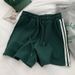 2025 4-farben Shorts Frauen Sommer Patchwork Kordelzug Hohe Taille Unisex Atmungsaktive Design Harajuku Alle-spiel Klassische Шорты Ж Diego_viptrois.com