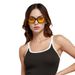 Casual Fashion All Match Sunglasses Outdoor Driving Travel Sun Protection Sunglasses For Men And Women_viptrois.com