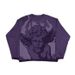 Gothic Halloween Knit Sweater For Men & Women - Vintage Skull Jacquard Pullover, Loose Fit, Warm & Stylish Streetwear_viptrois.com