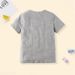 Mother & Kids Summer Children's Short Sleeve Cotton T Shirt Children's Clothing Cartoon Car Pattern Fashion Trend Middle And Small Children's Tops_viptrois.com