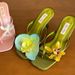 Bohemian Holiday Style Butterfly Orchid Shoe Buckle Sweet Temperament Shoe Flower Travel Photo Hole Shoes Sandals Accessories For Women_viptrois.com