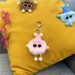 Bag Charm Celebrity Small Coal Ball Keychain Cute Cartoon Plush Bag Fur Ball Doll Pendant Car Key Chain Ring Accessories_viptrois.com