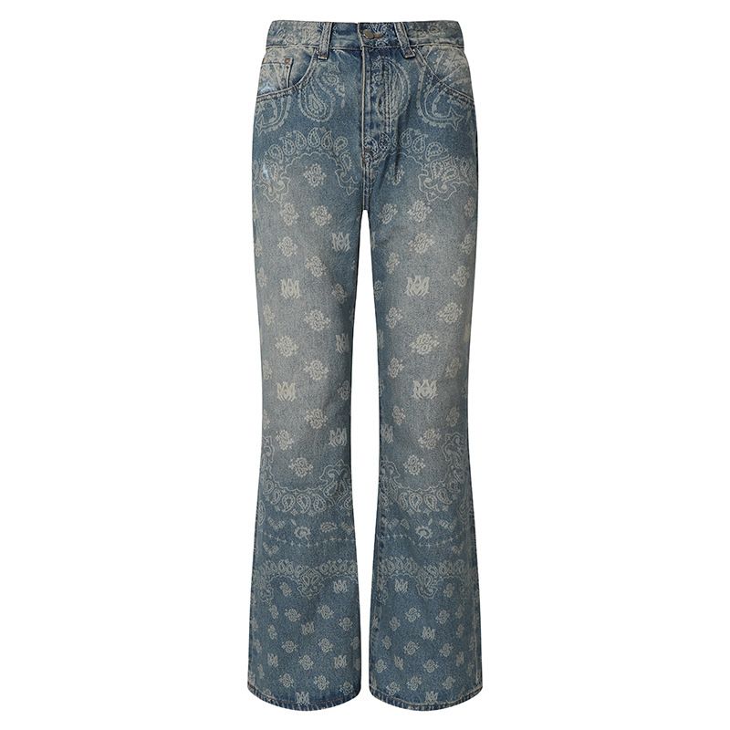 Men's Clothing Trendy Brand New Men's Washed Old Classic Simple Slightly Elastic Slim Jeans American Style_viptrois.com