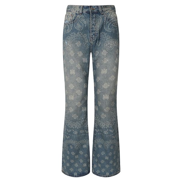 Men's Clothing Trendy Brand New Men's Washed Old Classic Simple Slightly Elastic Slim Jeans American Style_viptrois.com