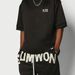 Men's Clothing Short Sleeved T Shirt Shorts Sexy Comfortable Loose Two Piece Suit_viptrois.com