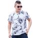 Presented On All Major Platforms, A Ciphertext Large Size Men's Clothing Summer Breathable Thin T-shirt Men's Fat Loose Short-sleeved T-shirt_viptrois.com
