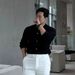Loom Loom European And American Style Tough Guy Thin Tight Knitted Muscle Men Button Cardigan Jacket Casual Versatile Round Neck_viptrois.com
