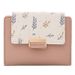 Wallet Card Cases Women Wallet Short Cute Coin Purse Student Small Fresh Multifunctional Printed Small Wallet Women_viptrois.com