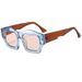 Men's Sunglasses High Grade Polygonal Wide Frame Irregular Sunglasses For Men And Women, Fashion Casual Personality Sunglasses For Women_viptrois.com