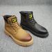 European Warm Series Martin 2025 Autumn Winter New High-top British Yellow Mid-top Men's Boots Outdoor Trendy Style_viptrois.com