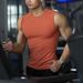 Men's Clothing Fitness Quick Drying Vest Men's Tights Elastic Breathable Sweat Absorbent Sleeveless Coach High Elastic Compression Clothing Training_viptrois.com