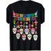 Camiseta Calavera Divertida Del Día Los Muertos Ropa Hombre Gráficas Divertidas Camisetas Humor Regalos De Vacaciones,_viptrois.com