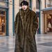 Men's Clothing Men's Fur Coat New Style Imitation Fox Fur Fur Collar Long Coat Winter Windproof Warm Windbreaker Large Size_viptrois.com