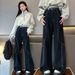 Q2419 Curved Denim Blue New Children's Miscellaneous European And American Jeans_viptrois.com