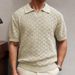 Men's Clothing Men's Casual Sweaters Fashion Swallowtail Collar Cool Silk Knitted POLO Shirt SY0028_viptrois.com