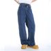 Men’s Wide Leg Jeans – American Streetwear Loose Fit Denim Pants (Black, Light Blue, White, S-3XL)_viptrois.com