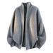 Knitted Cardigan 2025 Autumn Winter New Trendy Round Neck Jacket Men's Outerwear Sweater 941P54_viptrois.com