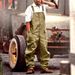 Man's clothing Vintage men's overalls Baggy plus size casual overalls_viptrois.com