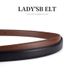 New Style Gourd Alloy Smooth Buckle For Women Versatile Fashion Dress Decoration Belt_viptrois.com