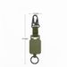 Outdoor Fishing Lure Retractable Military Green Eagle Beak Buckle With Back Clip High-Strength Steel Wire Webbing_viptrois.com