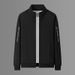men's clothing 25 years spring and autumn new hooded sport lack jacket outdoor leisure reflect strips laminated top layer cotton men_viptrois.com