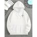 Letter Print Hoodie Trendy Brand Men's Top Hot-selling Loose Hooded Pullover Sweater_viptrois.com