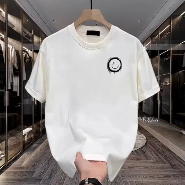 Men's Clothing Short Sleeved T Shirt For Young Men And Women In Summer New Ins Trendy Street Loose Round Neck Top_viptrois.com