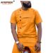 Men's clothing African printed batik cotton men's casual set_viptrois.com