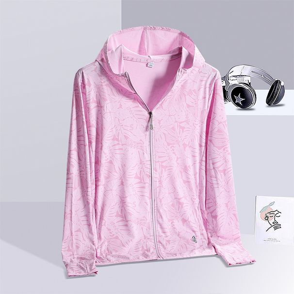 Men's Clothing Sun Protection Clothing New Couple Sun Protection Skin Clothing Couple Shopping Mall Same Style Ice Silk Cooling Jacket Breathable_viptrois.com