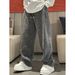 Autumn New Fashion Versatile Trendy Men's Loose Comfortable High-Quality Draped Casual Straight-Leg Long Pants_viptrois.com