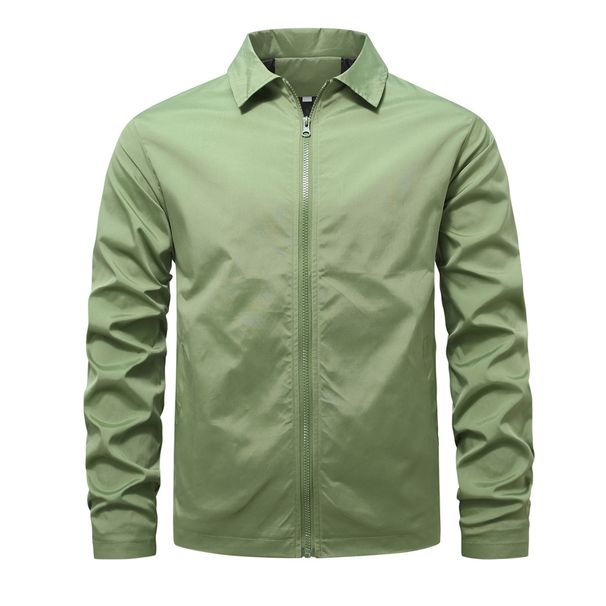 Men's Clothing Men's Oversized Casual Jacket - Streetwear Zip-Up Coat (4 Colors, S-XXXL) Hot-selling_viptrois.com