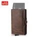 Men's 20% Off Automatic Aluminum Box Card Holder High Grade RFID Multi Card Slot Zipper Coin Pocket Card Holder_viptrois.com