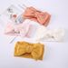 Baby Headband Newborn Baby Hair Accessories for Kids Headwear Baby Bow for Child Bowknot Turban for Babies Elastic Headwrap_viptrois.com