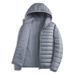 Men's Winter Warm Hooded Puffer Jacket - Windproof Waterproof Lightweight Quilted Coat For Outdoor Sports & Casual Wear_viptrois.com