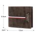 2023 New Short Men Wallets Slim Card Holder Male Purses Luxury PU Leather Coin Pocket High Quality Small Men's Wallet_viptrois.com