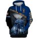 New Men's 3D Digital Printing Series American Flag Hooded Pullover Sweater_viptrois.com