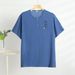 Cotton T-shirt Short Sleeved Silk Upper Chinese Style Men's Summer Cotton And Linen Plus Size Loose Tang Clothing Trend_viptrois.com